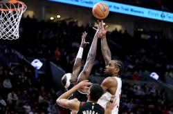 开云体育入口-快船胜开拓者，莱昂纳德得到27分