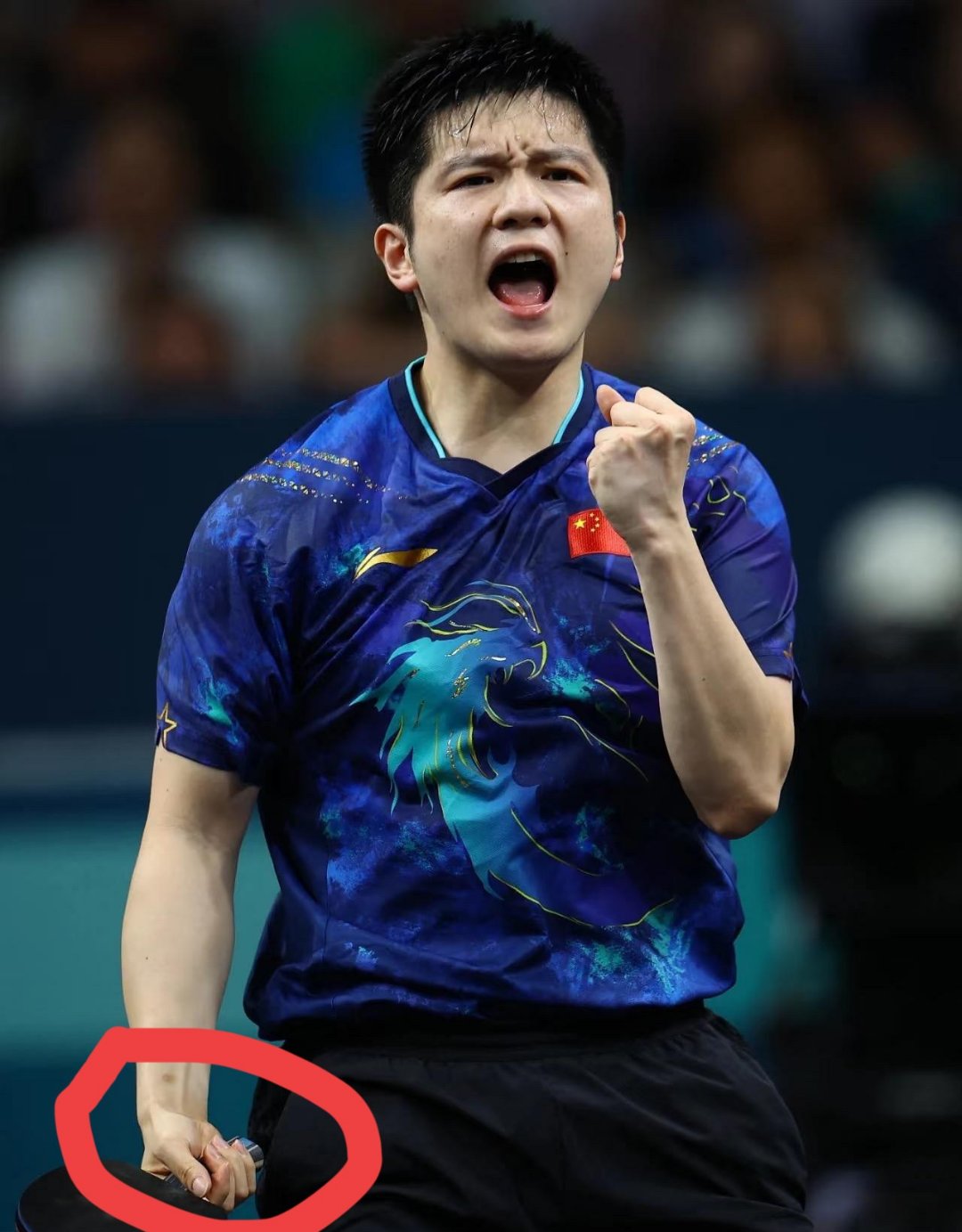 包含斯里兰卡乒乓球选手斗志昂扬谈笑风生的词条