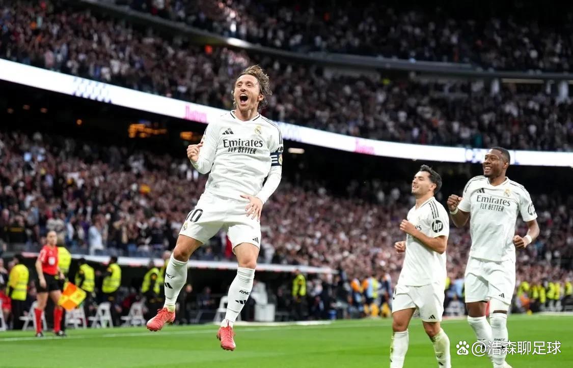 皇马2-0击败毕尔巴鄂，继续领跑西甲积分榜